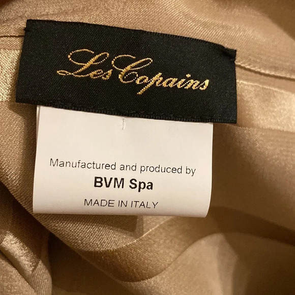 Les Copains silk blouse size 48 NWOT - Picture 6 of 8